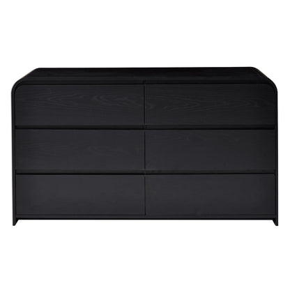 Better Homes & Gardens Juliet 6 Drawer Dresser, Black Finish