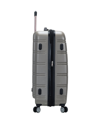 Rockland Luggage Melbourne 3 Piece Hardside Luggage Set, F160
