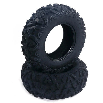 Ktaxon Set of 2 22x10.00-10 ATV Tires, 4PR All Terrain ATV/UTV Tires, Tubeless