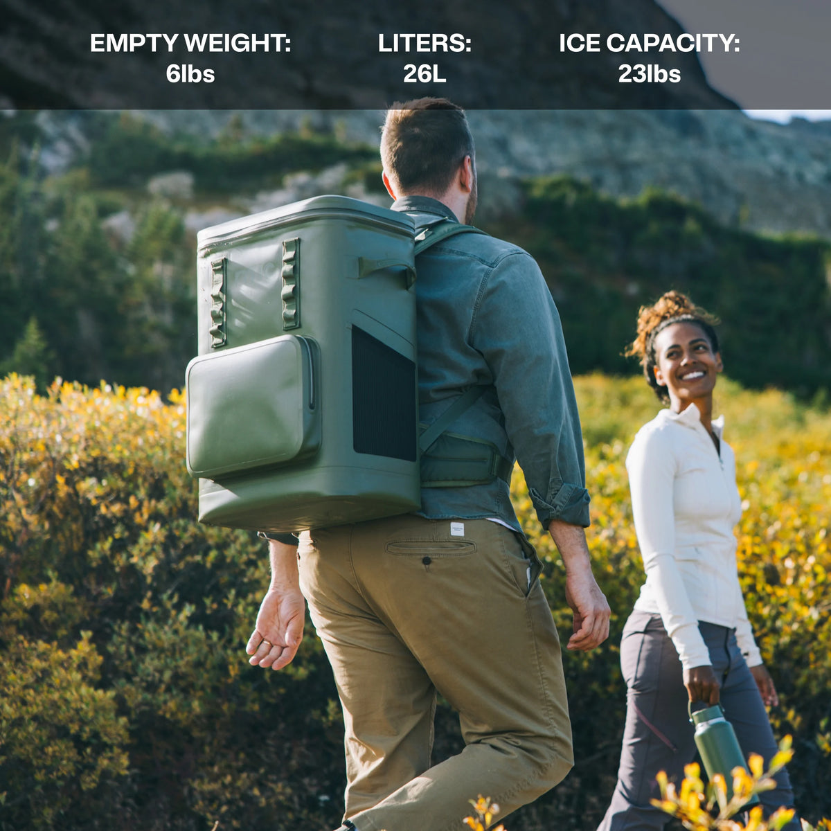 RTIC 48 Can Ultra-Tough Backpack Cooler, Leakproof Cooler, Waterproof Zipper, Navy