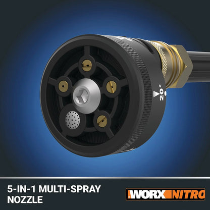 Worx Nitro 710 MSI 20V Brushless Hydro shot Plus Portable Power Cleaner