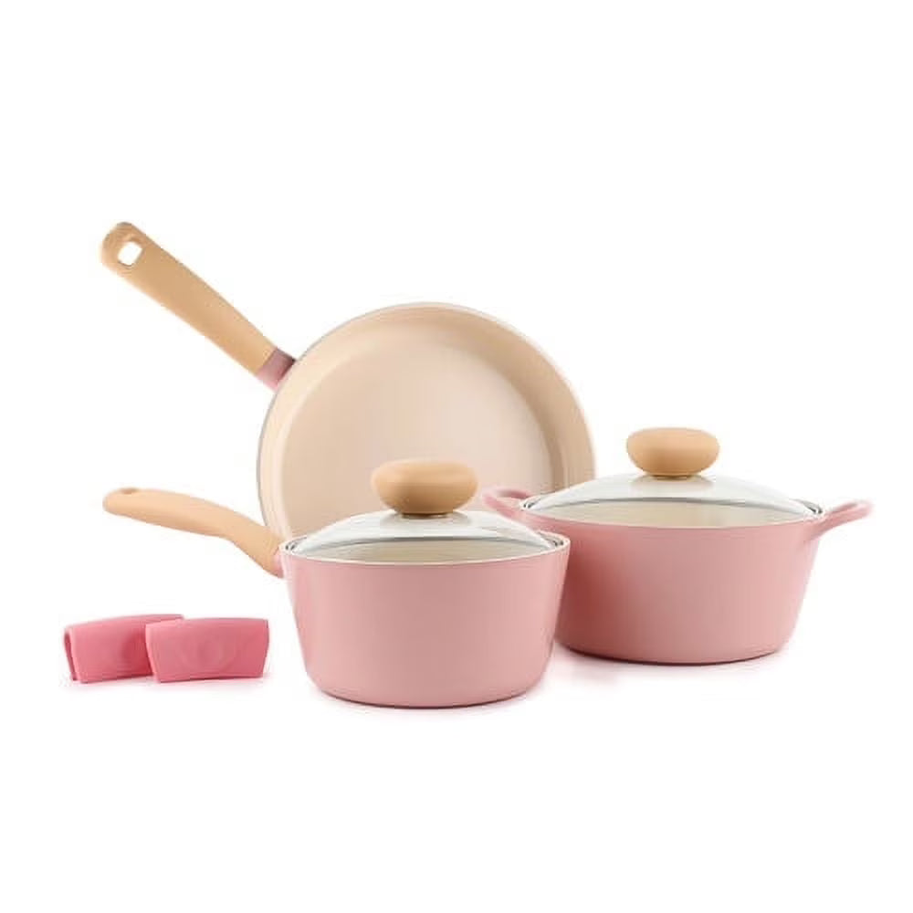 Neoflam Retro 5-Piece Nonstick Ceramic Coating Cookware Set