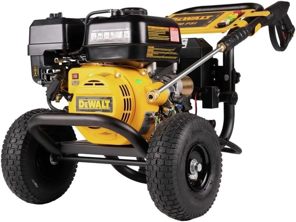 DEWALT 3400 PSI at 2.5 Gas Pressure Washer, High-Pressure Hose