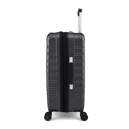 iFLY Hardside Fibertech 3.0 2 Piece Set, 20" Carry-on and 28" Checked Luggage, Gadget Gray
