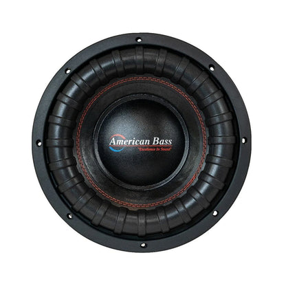 American Bass XFL 1044 10 Inch Dual 4 Ohm Voice Coil 2000 Watt Subwoofer