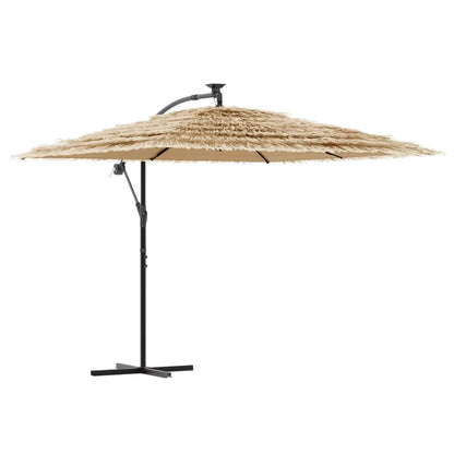 vidaXL Garden Parasol with Steel Pole Umbrella Sunshade Outdoor Patio Beach