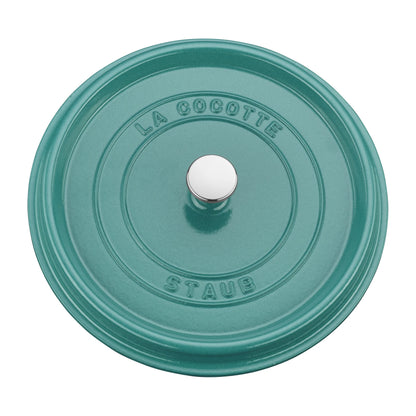 Staub Cast Iron 5.5-qt Round Cocotte - Cherry