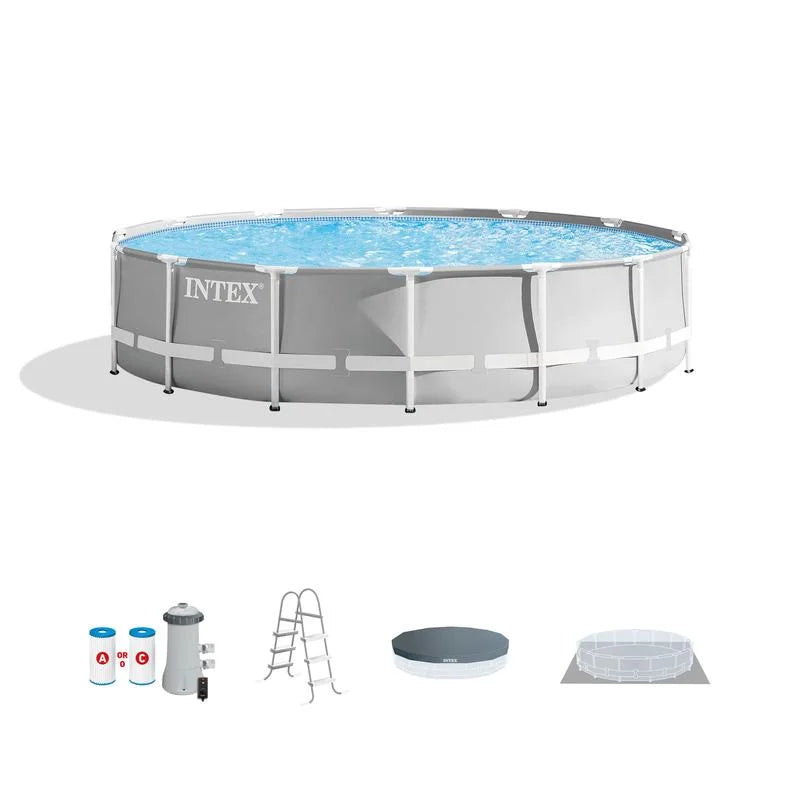 Frame Above Ground Swimming Pool with Pump