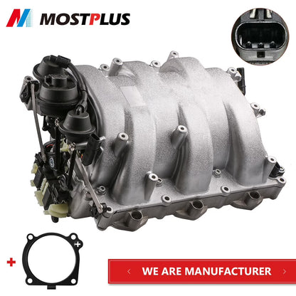 MOSTPLUS Intake Manifold W/ Seals for Mercedes-Benz C300 E350 CLK350 GLK350 SLK350 ML350