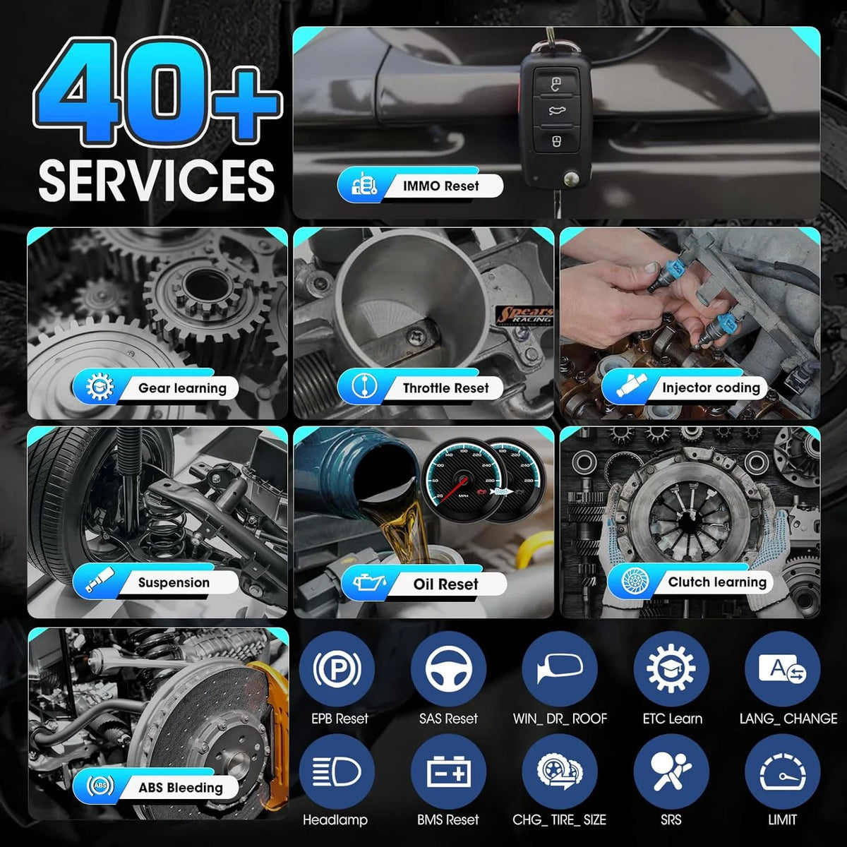 Autel MaxiIM IM508S PRO w/ XP400 PRO as IM608 PRO II, Gift SmartWacth, 2025 Advanced IMMO Key Fob Programming Tool OE-Level Bi-directional Control, All System Diagnostics