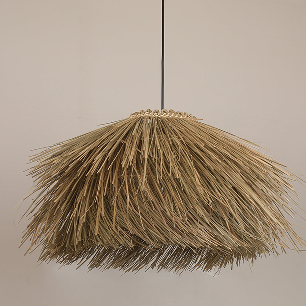 Arturesthome Southeast Asia B&B Retro Rattan Chandelier Wabi-sabi Bedroom Pendant Light