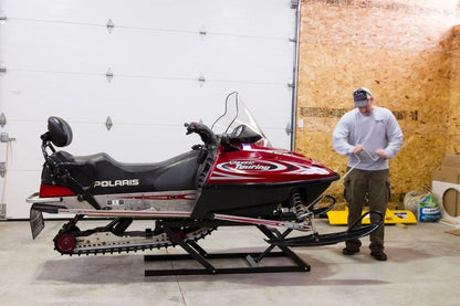 Black Ice Snowmobile Jack Lift Maintenance Body Hoist