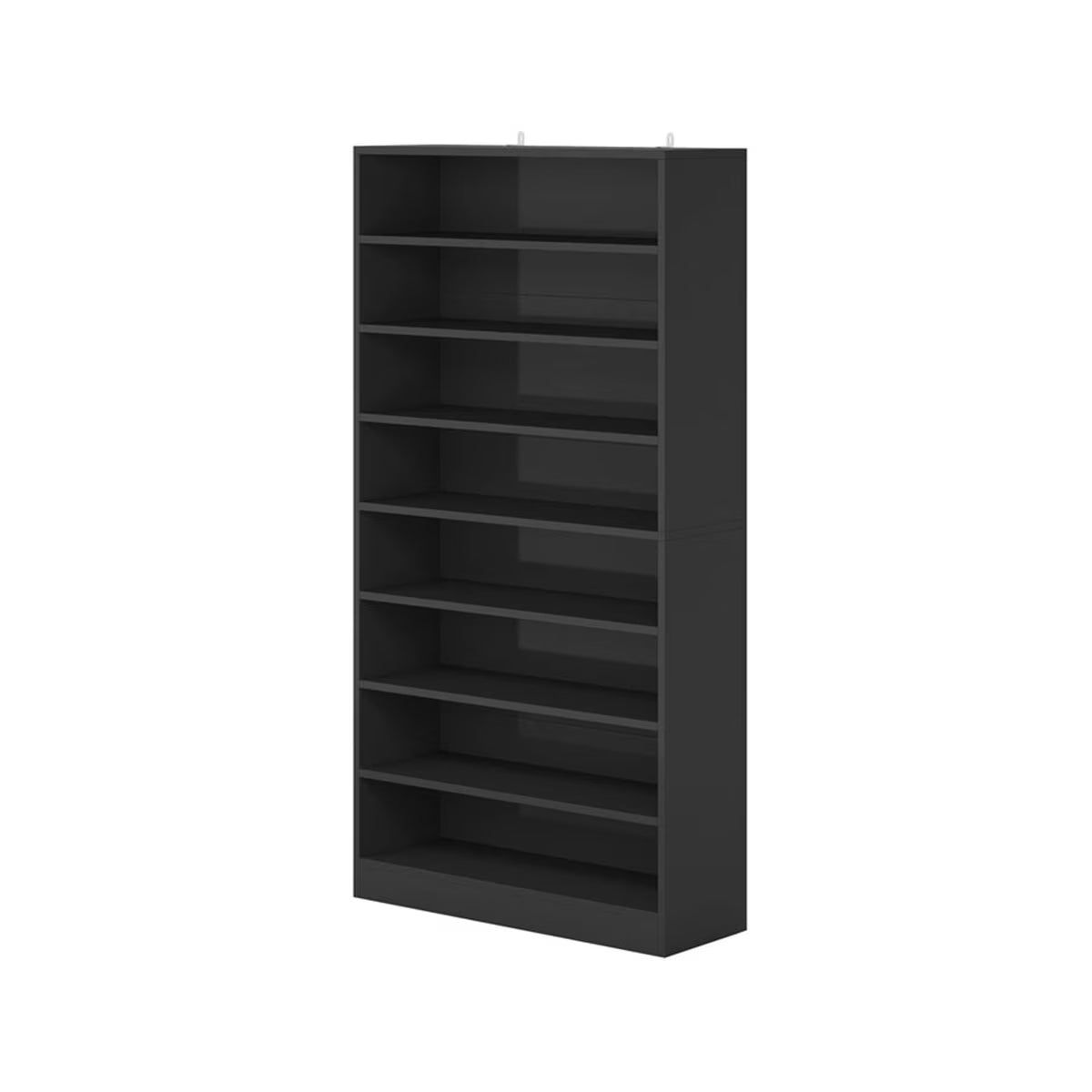Hommoo Modern Wood Freestanding Shoe Cabinet, 8 Tiers 40-45 Pairs Shoe Storage Rack Organizer for Entryway, Gray