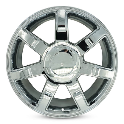 Velospinner Alloy 22" x 9" Automotive Rim New Single Chrome Wheel for 2007 - 2014 Cadillac Escalade ESV EXT OEM Design Replacement 5309 05309