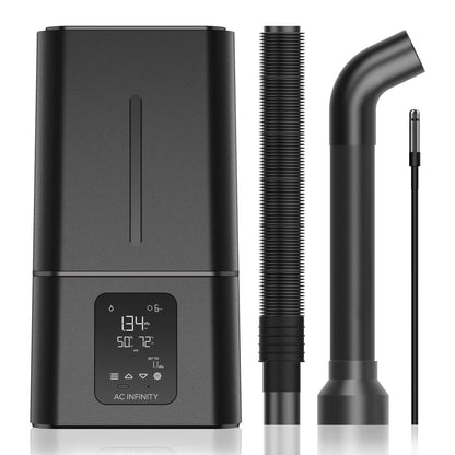 AC Infinity CLOUDFORGE T7, Plant Humidifier 15L with VPD and Humidity Controller, Detachable Piping, Indoor Room Humidifier with Redesigned No-Leak Seal for Grow Tents, Grow Rooms & Greenhouses