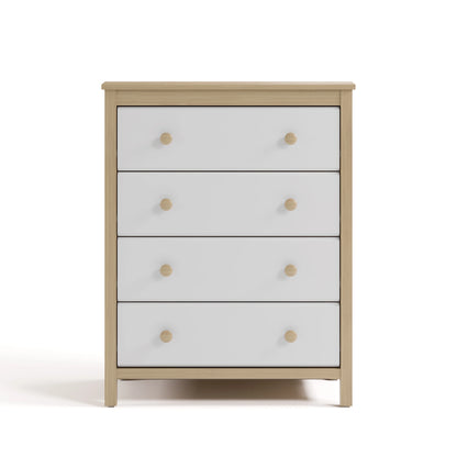 Storkcraft Alpine 4 Drawer Nursery Dresser, White