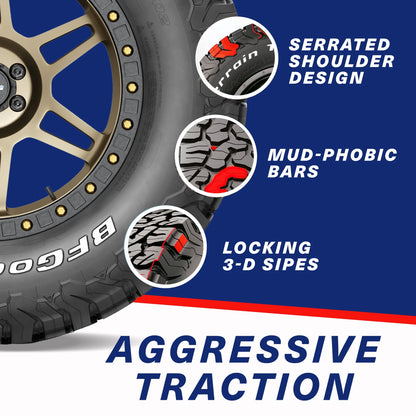 BFGoodrich All-Terrain T/A KO2 All-Season LT235/70R16/C 104/101S Tire