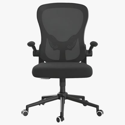 Hbada Office Chair, Ergonomic Desk Chair, Computer Mesh Chair with Lumbar Support and Flip-up Arms, Gray