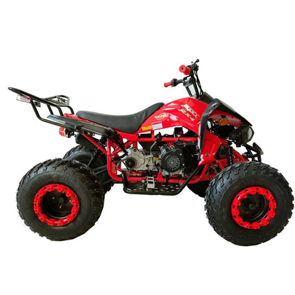 X-Pro Brand New 200cc Gas ATV, Automatic Transmission with Reverse LED Headlights Big 23"/22" Tires
