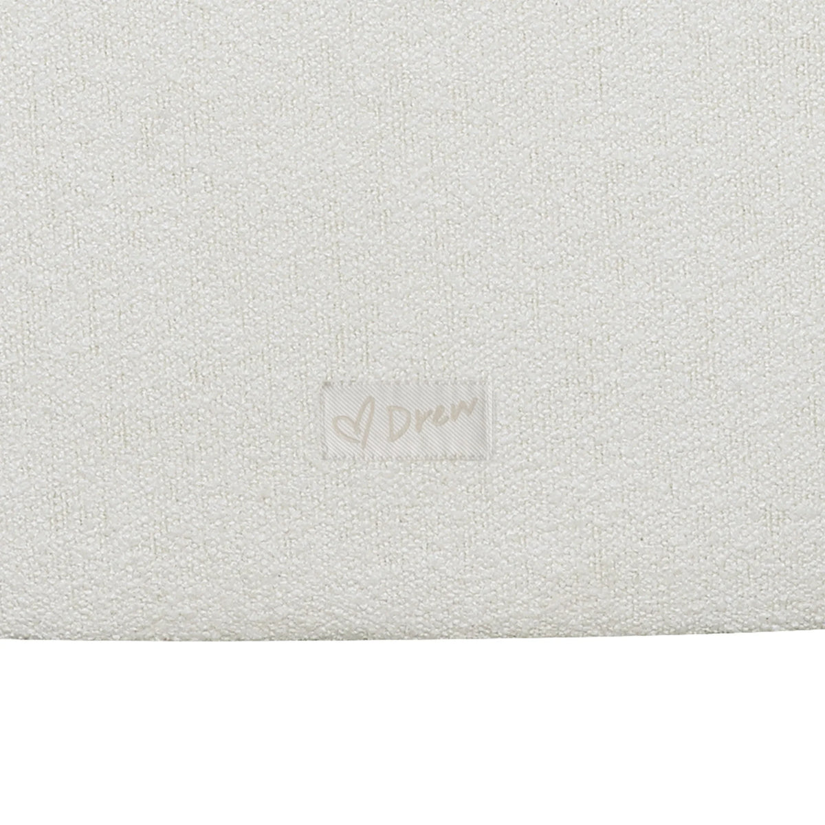 Beautiful Drew Accent Chair by Drew Barrymore, Cream Boucle