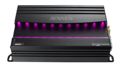 JENSEN XDA91RB Class-D Mono Amplifier with 240 Watts x 1 RMS,1200 Watts Peak Power