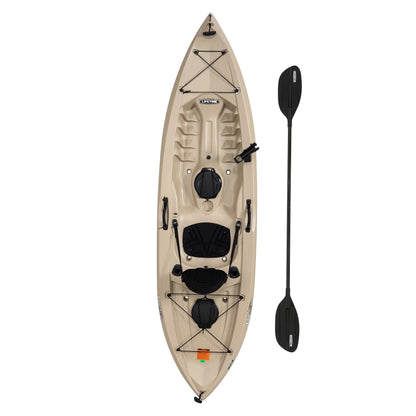 Lifetime Tamarack Angler 10 ft Sit-on-Top Fishing Kayak, Tan (90508)