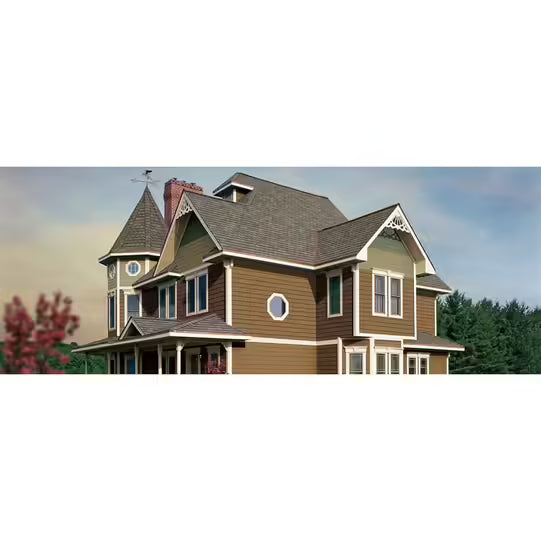 CertainTeed Cedar Impressions Perfection Double 7 Inch Staggered Shingle Siding (1/2 Square)