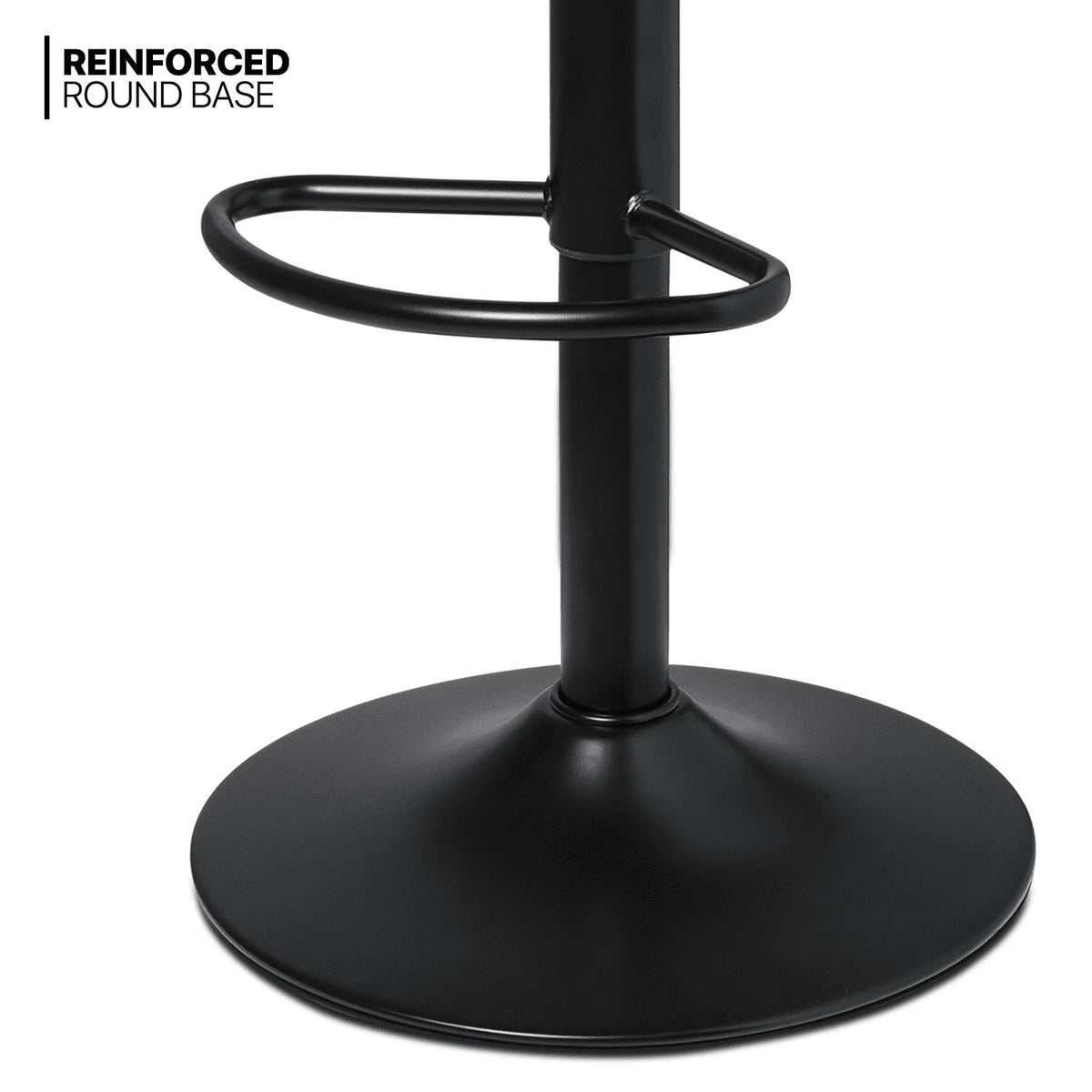 MoNiBloom 3 Piece Bar Table and Chair Set, 31.5" Adjustable-Heigh Pub Table and PU Leather Bar Stools for Home Kitchen