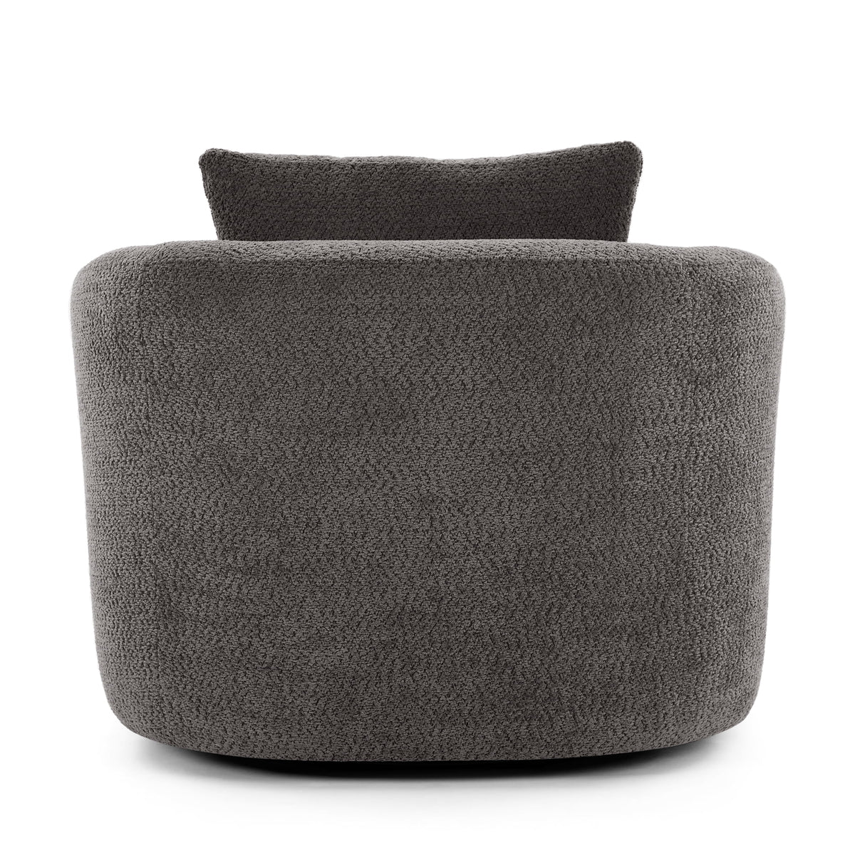 Harper & Bright Designs 360�� Swivel Accent Chair, Barrel Chair Swivel Upholstered Sofa Chair with Cushion for Living Room Office, Beige