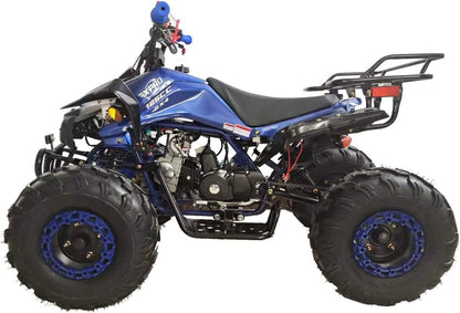 X-Pro Brand New Blast 125cc ATV with Automatic Transmission Reverse LED Headlights Big 19"/18" Tires