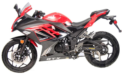 Vitacci GTX-250 Motorcycle Manual 5 Speed(Red)
