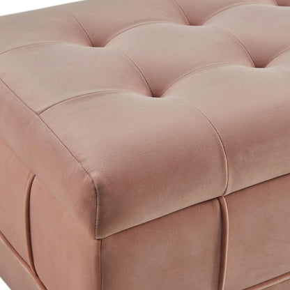 Picket House Furnishings Jude Tufted Storage Ottoman