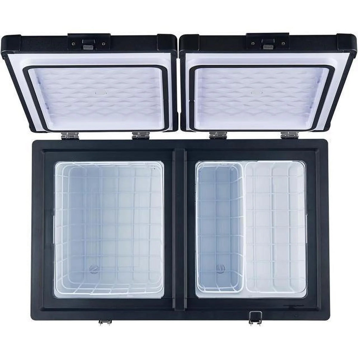 12V Car Fridge 50L 12/24V DC 110-240V AC Portable Freezer Compressor Cooler 0℉-50℉ 3-Year Warranty