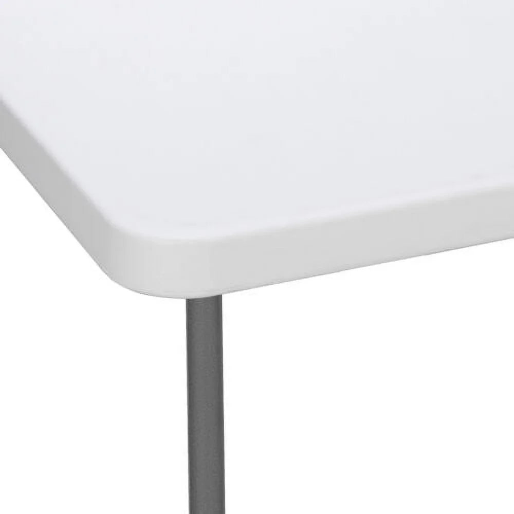 HXYHJ 3/4/6/8 FT Plastic Folding Tables - Ultra - Portable, Durable for Indoor & Outdoor Use - Ideal for Picnics, Camping, Parties and More-6 FT
