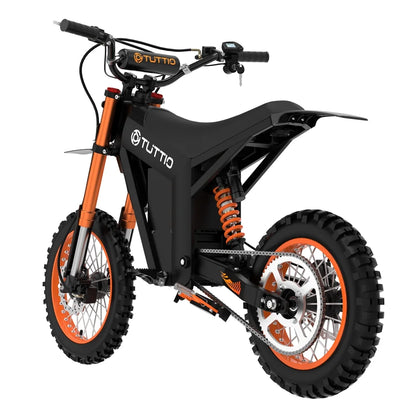 TUTTIO Soleil01 Electric Dirt Bike for Adults,2000W Motor,48V 21Ah Battery, 200N.m High Torque,Max 37Mph,All Terrain Motorized Dirt Bikes