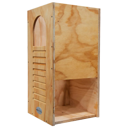 JCS Wildlife Barred Owl Nesting Box DIY Kit - Exterior Grade Treated Plywood - An Owl Box Perfect for Barred Owls