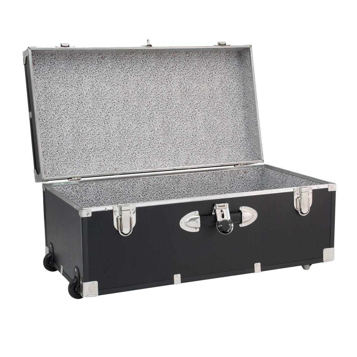 Seward Collegiate Collection Footlocker Trunk with Wheels
