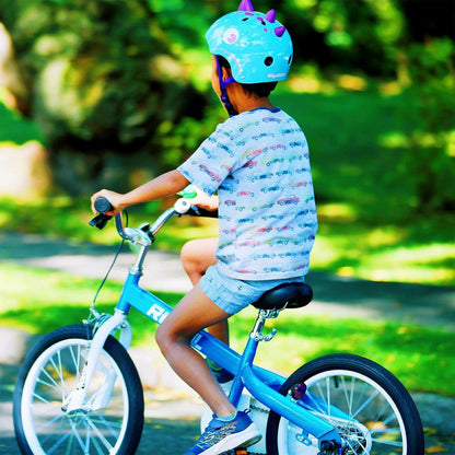 RoyalBaby Formula 16” Kids Bike with Kickstand and Training Wheels. Blue