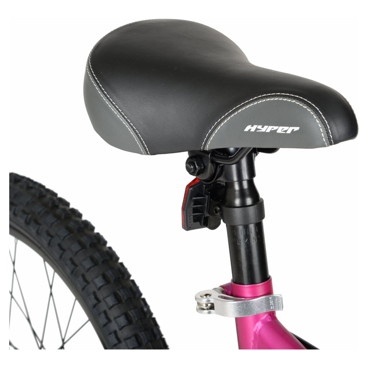 Hyper Bicycles 20" Girl's Swift Mountain Bike for Kids, Magenta