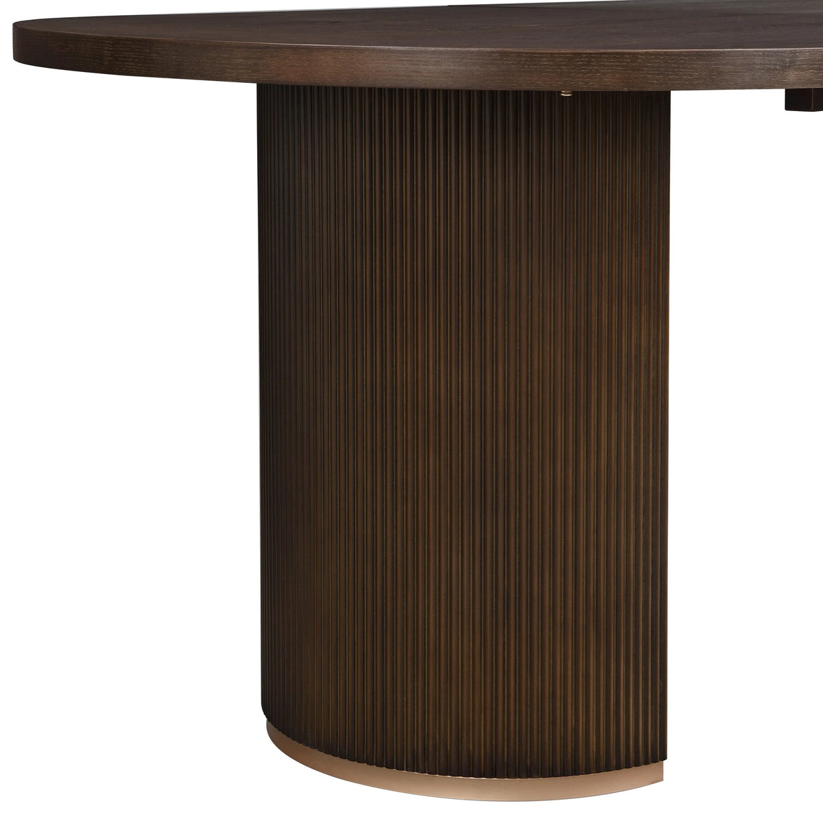 Christopher Knight Home Minimalist 88�� Oval Dining Table for 4-6, Espresso