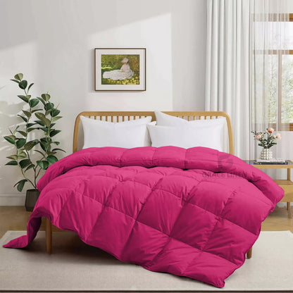 Bedding Comforter Cal King Size, Duvet Insert, Quilted Comforter with Corner Tabs, All Season Lightweight Quilt, Down Alternative Hotel Comforter Cal King Size 96X102 Baby Pink