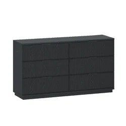 Better Homes and Gardens Lillian 6 Drawer Dresser, White