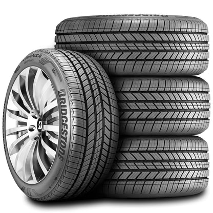 Set of 4 Bridgestone Turanza Quiettrack 215/55R17 94V a/s All Season Tires
