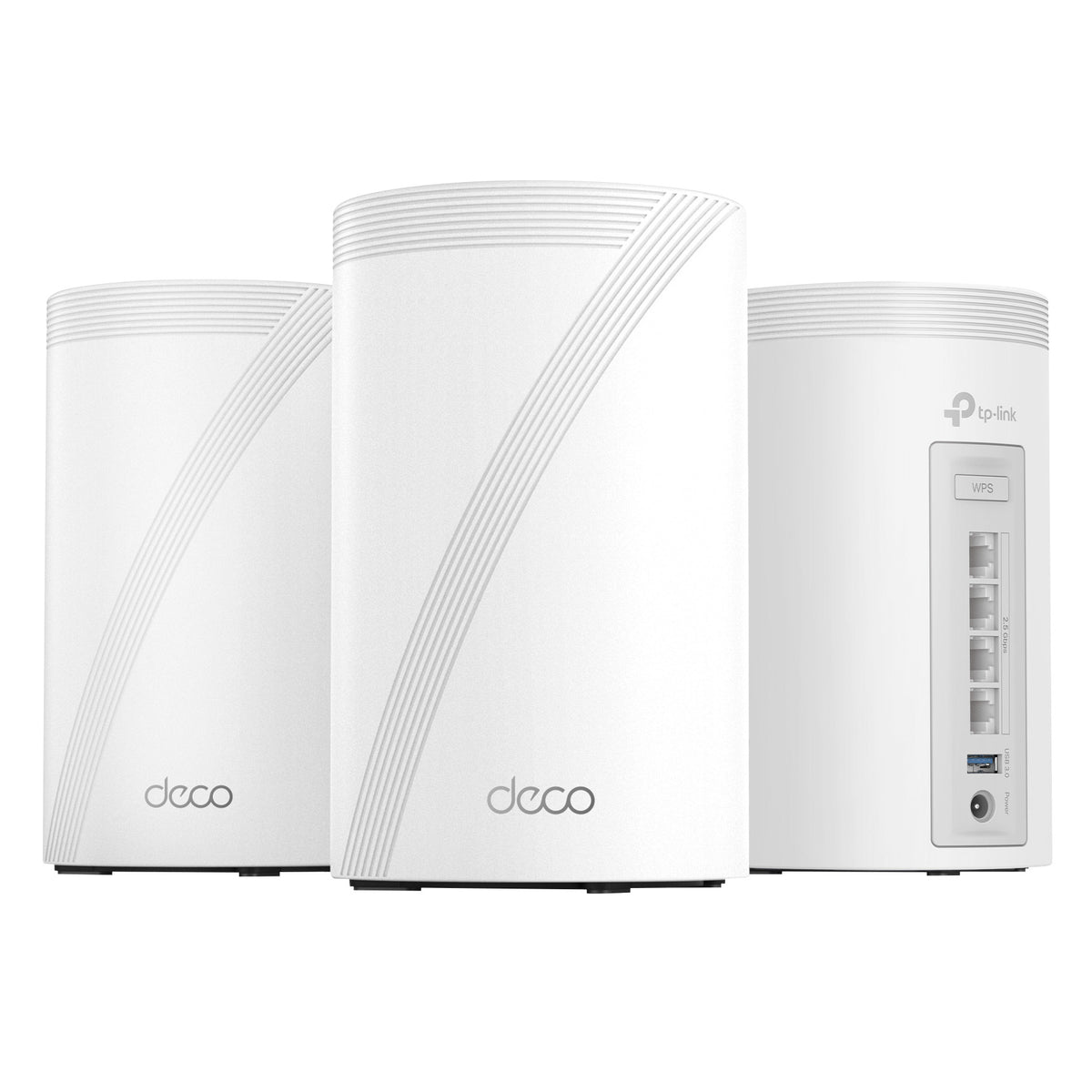TP-Link – Deco 7 Pro BE11000 Tri-Band Wi-Fi 7 Whole Home Mesh System, 3-Pack