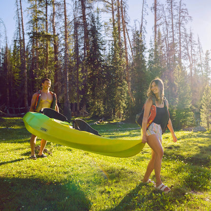Lifetime Manta 10 ft Tandem Kayak, Yellow, Lime (91071)