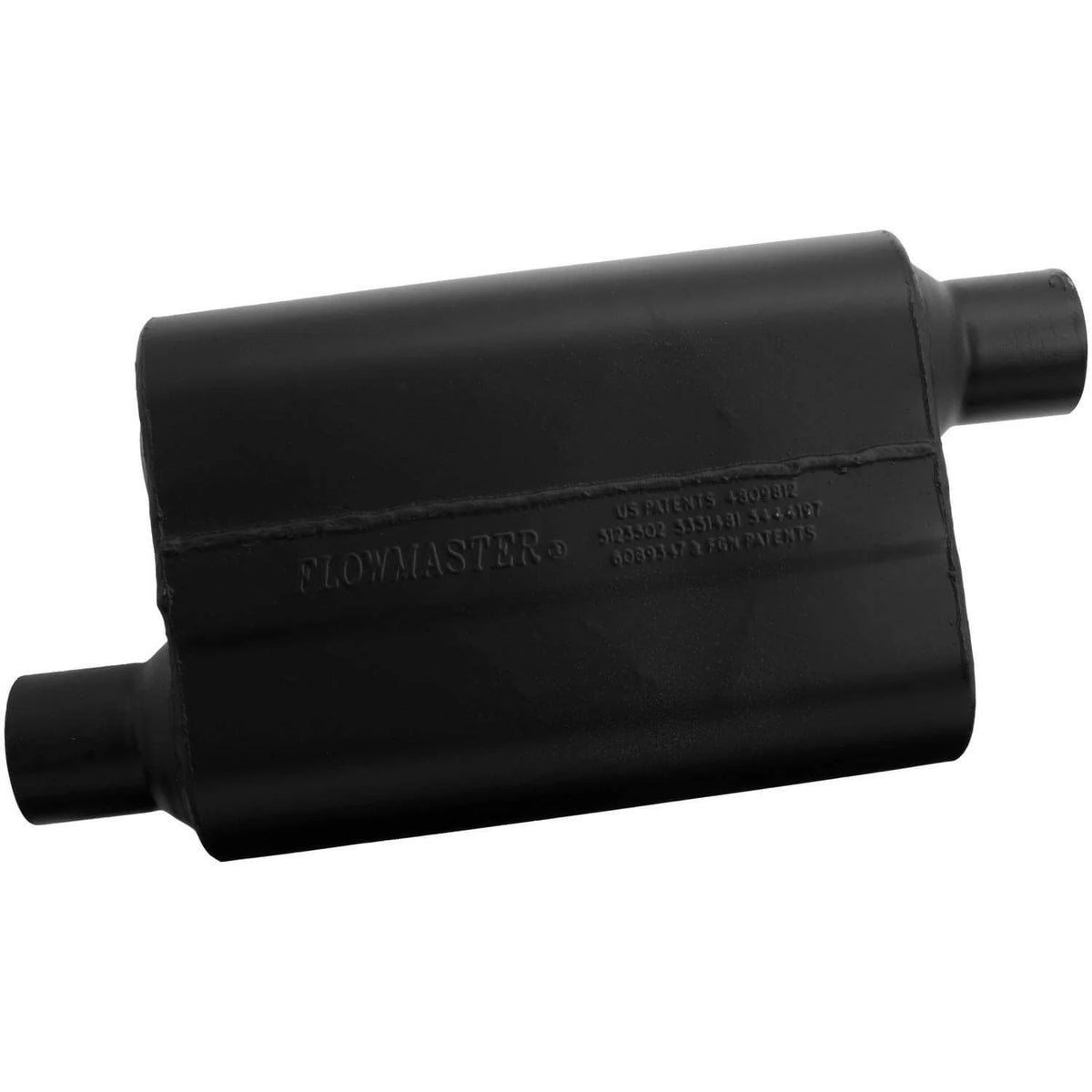 Flowmaster 942548 Super 44 Muffler - 2.50 Offset In / 2.50 Offset Out - Aggressive Sound