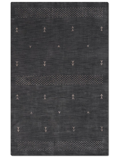 Rugsotic Carpets Handmade Rugs Hand Knotted Loom Rectangle 3'x5' Orange Wool for Indoor Use