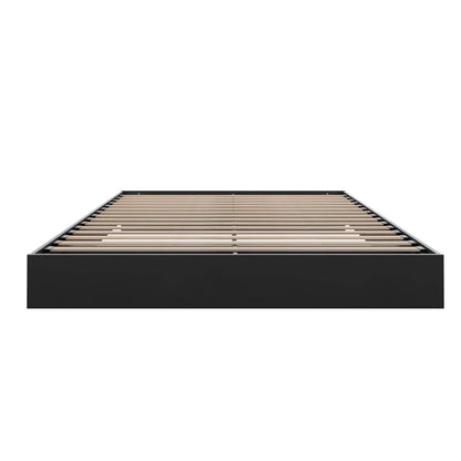 Nexera Full Size Platform Wood Bed Frame, Walnut