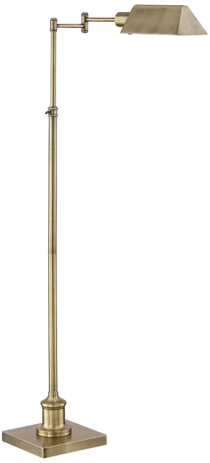 Regency Hill, Jenson Swing Floor Lamp, Brass