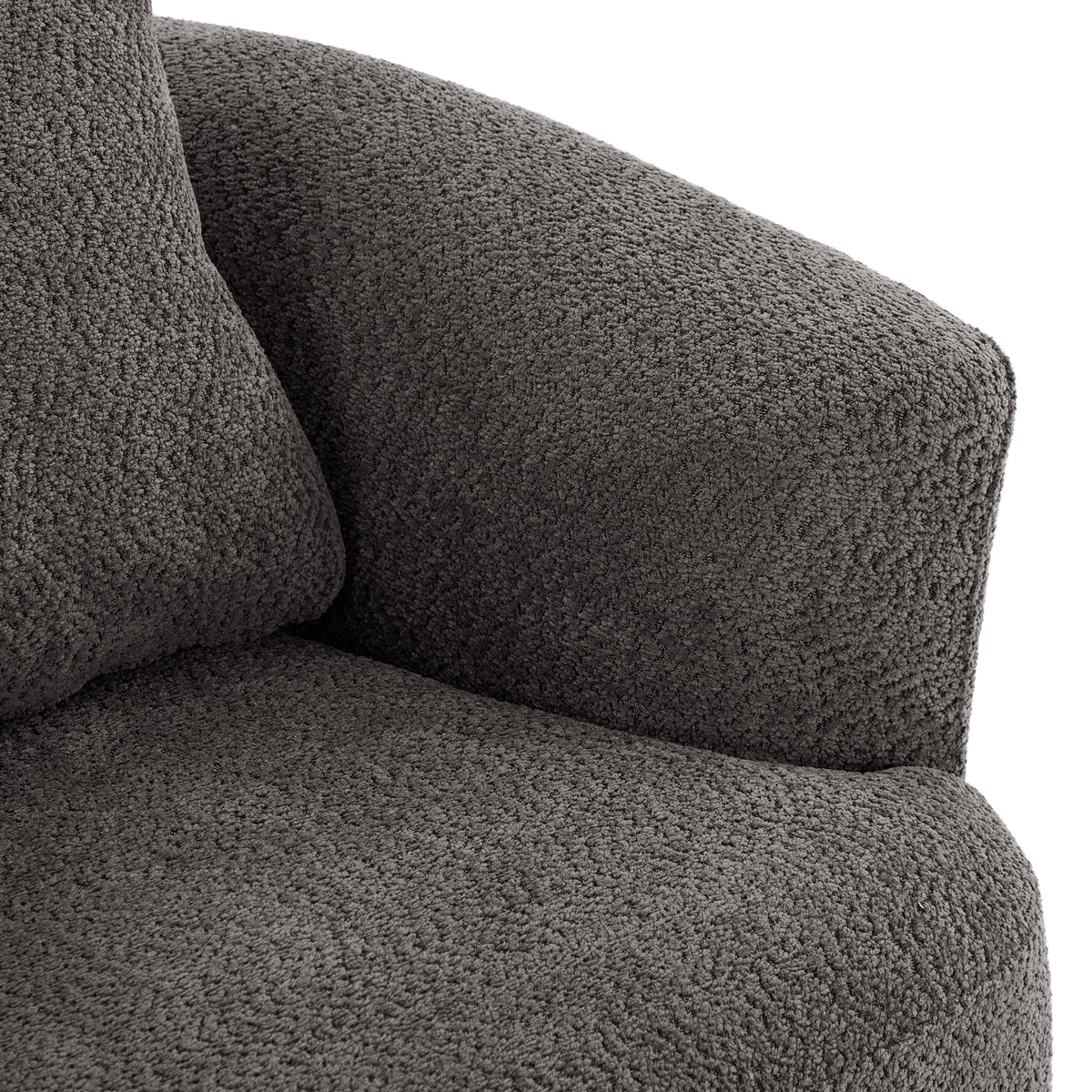 Harper & Bright Designs 360�� Swivel Accent Chair, Barrel Chair Swivel Upholstered Sofa Chair with Cushion for Living Room Office, Beige